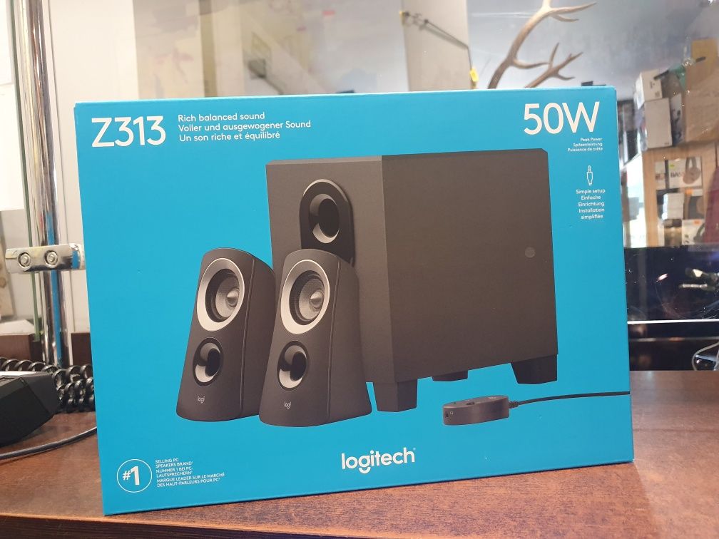 Zestaw głośników 2.1 Logitech Z313 5 W czarny