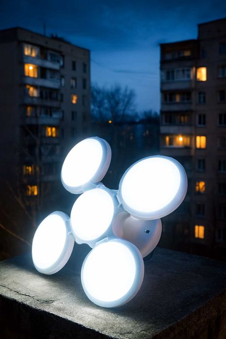 Bailong кемпінгова лампа BL-2029 з сонячною панеллю