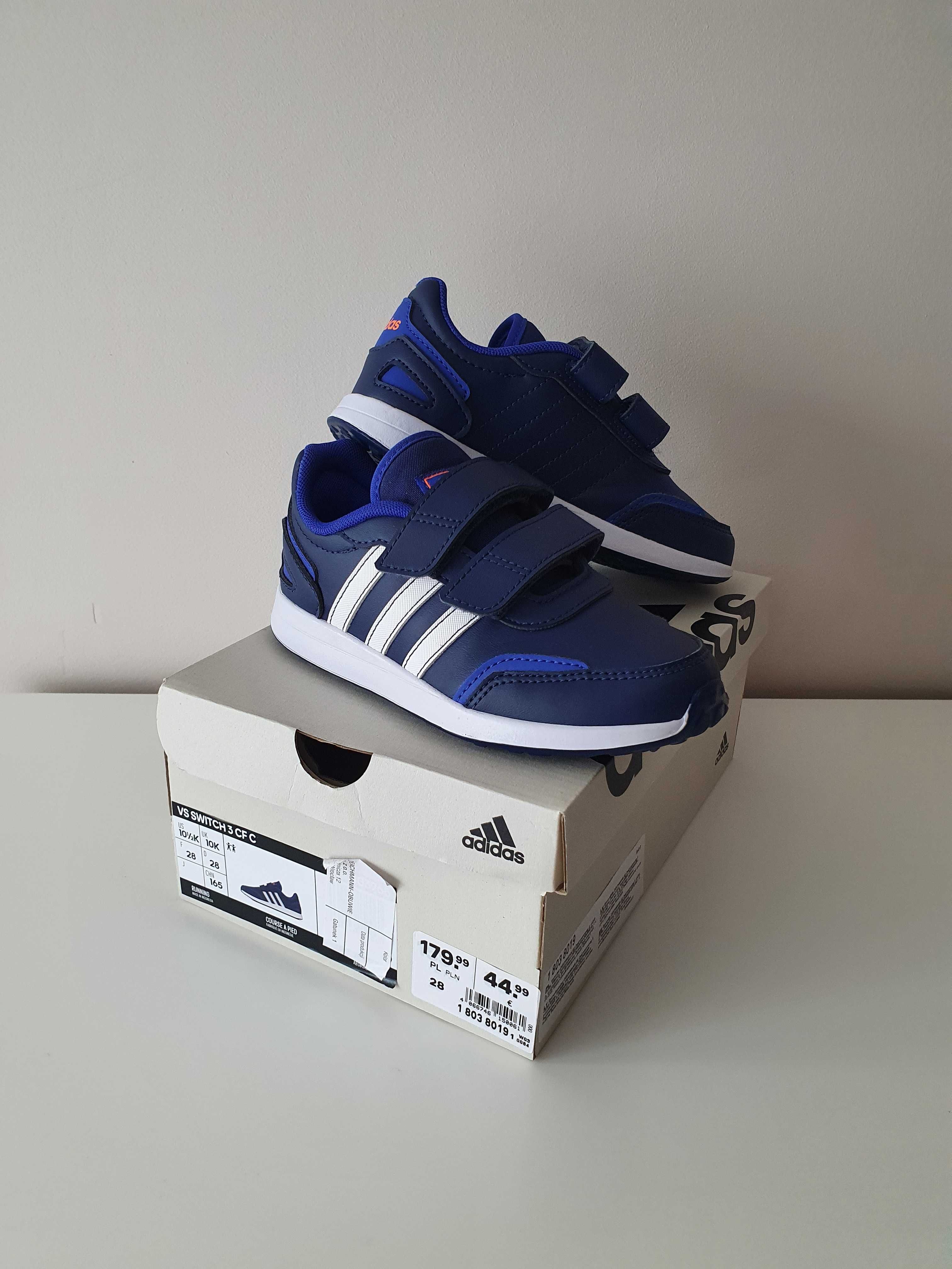 Adidas buty dziecięce sneakersy VS SWITCH 3 CF C rozm. 28 jak nowe
