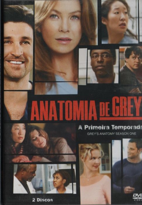 Anatomia de Grey - 1ª temporada - 2 dvd's