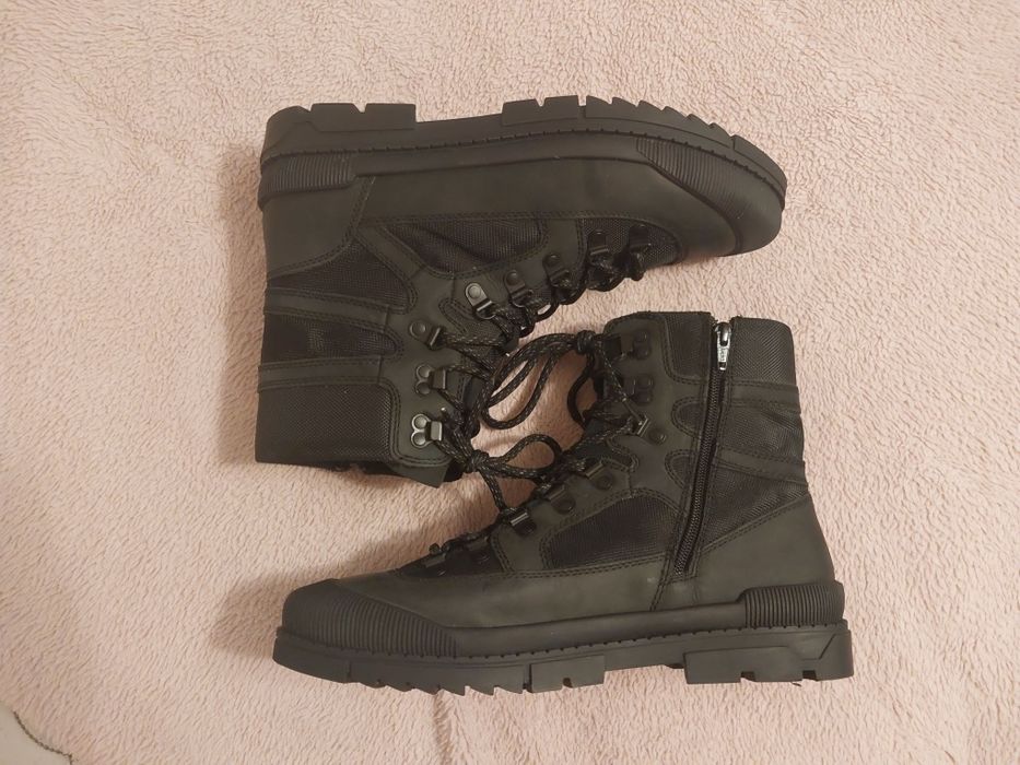 Trzewiki Badura 43 w militarnym stylu glany Musk