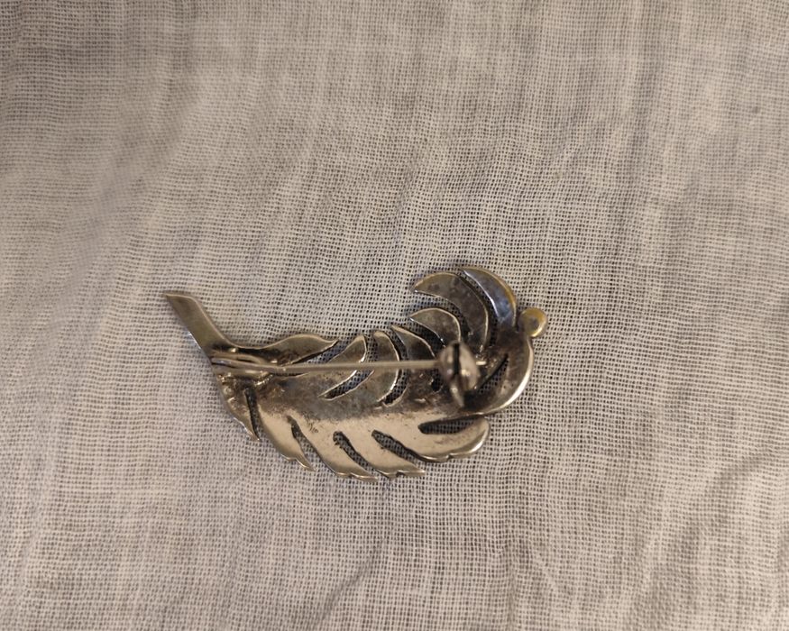 Conjunto alfinete e anel