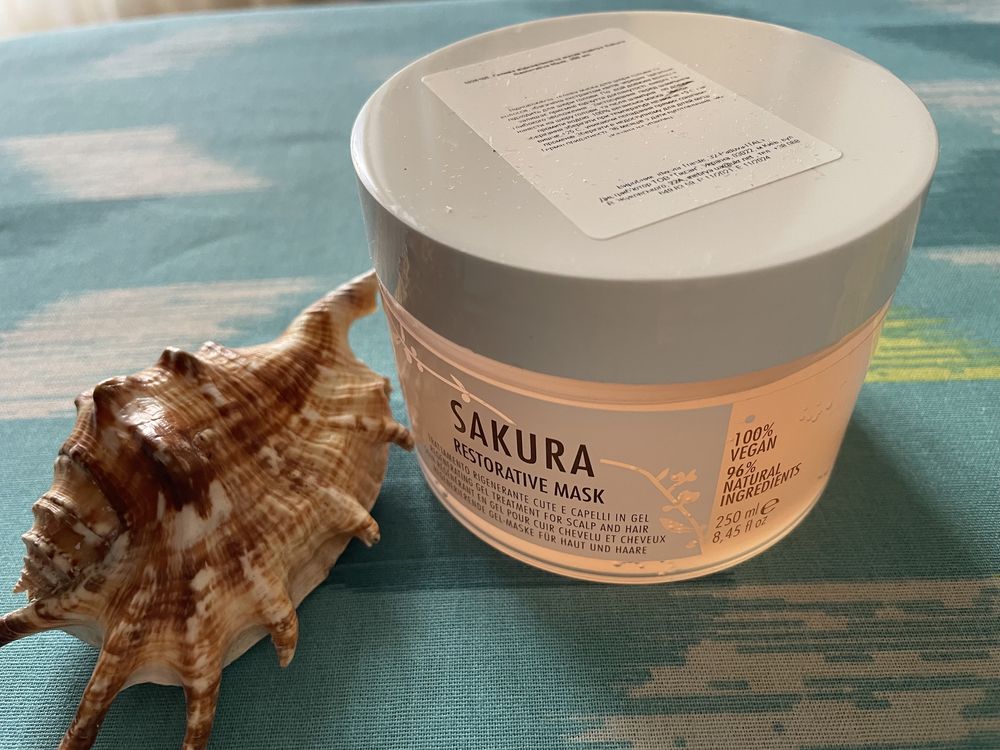 Inebrya Sakura Restorative Mask&Shampoo. Маска и шампунь для волос