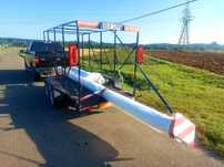 Geowłóknina POLIPROPYLENOWA ujeżdzalnia, padok, lonżownik 6m