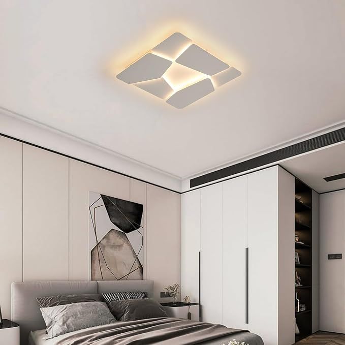 ZenithBeam 50cm Ściemnialna Lampa Sufitowa LED z Pilotem