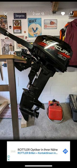 Лодочний мотор Mercury 6.0