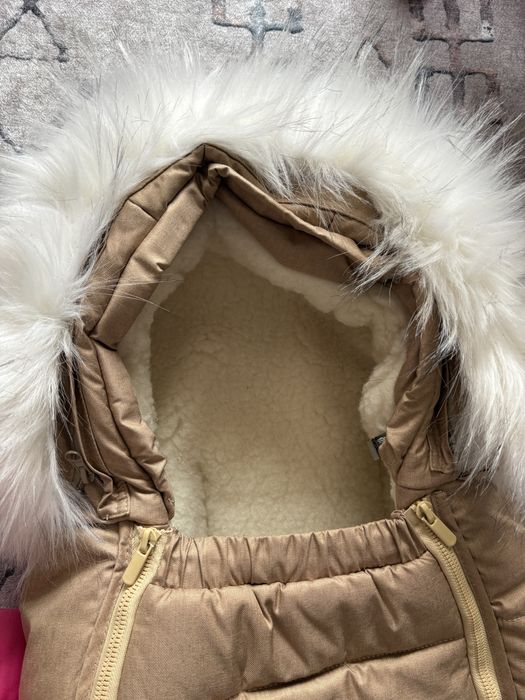 Зимовий конверт-кокон і муфта для ручок для коляски від DoRechi