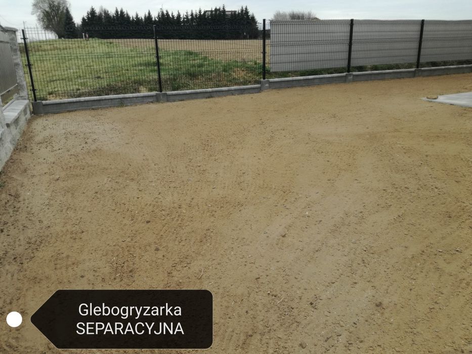 Glebogryzarka SEPARACYJNA Przygotowanie terenu pod trawnik Ostrowiec