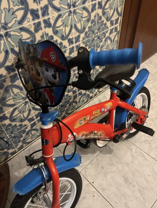 Bicicleta patrulha canina 12 polegadas