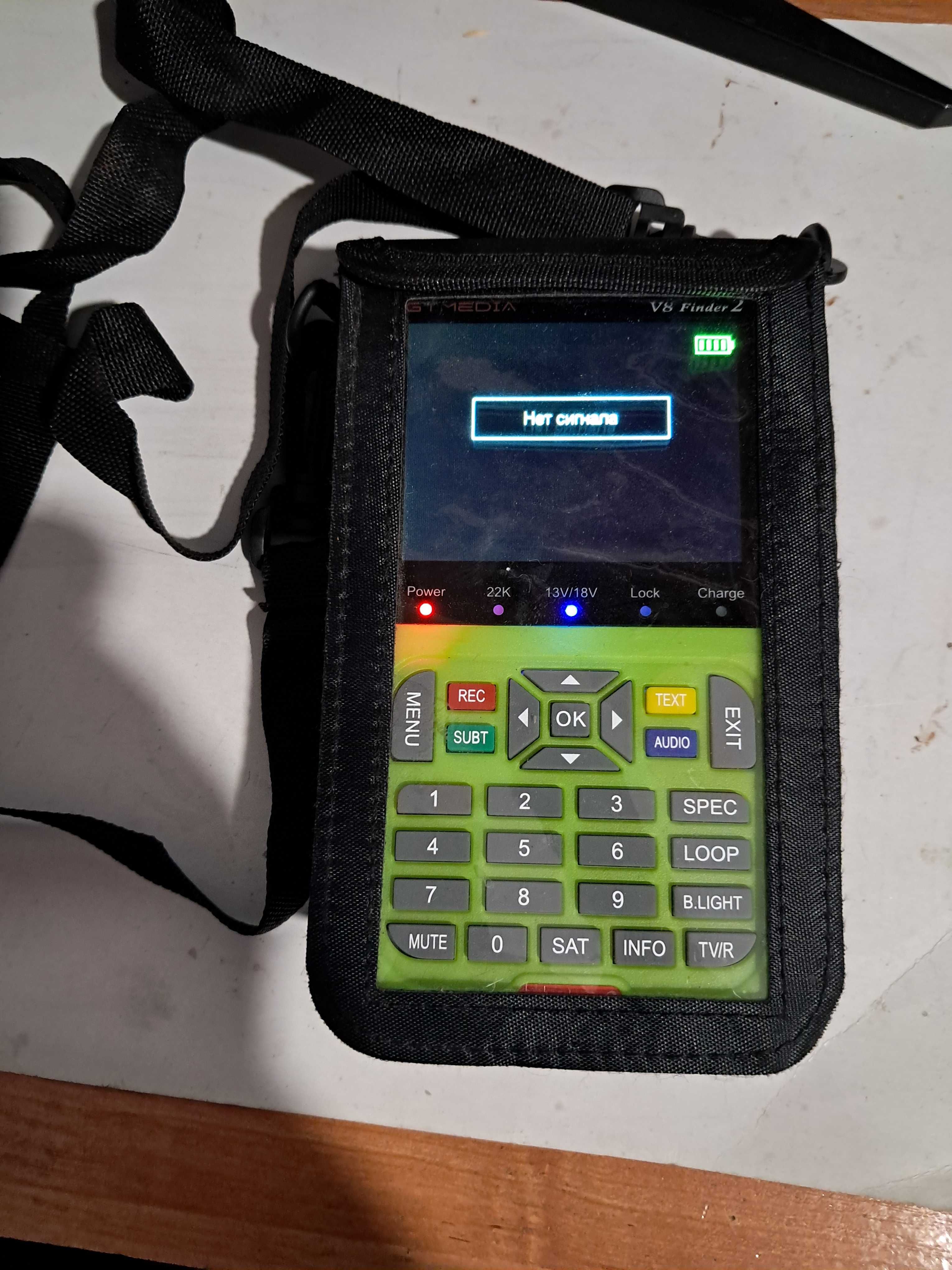 Для настройки супутникових антен v8 Finder 2