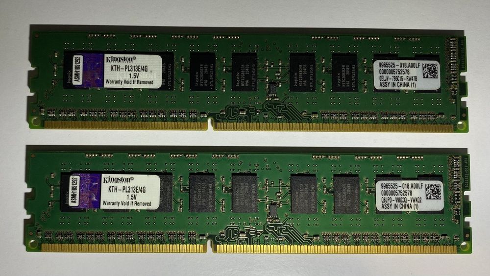 Продам DDR3-4gb x 2 шт. (серверна)