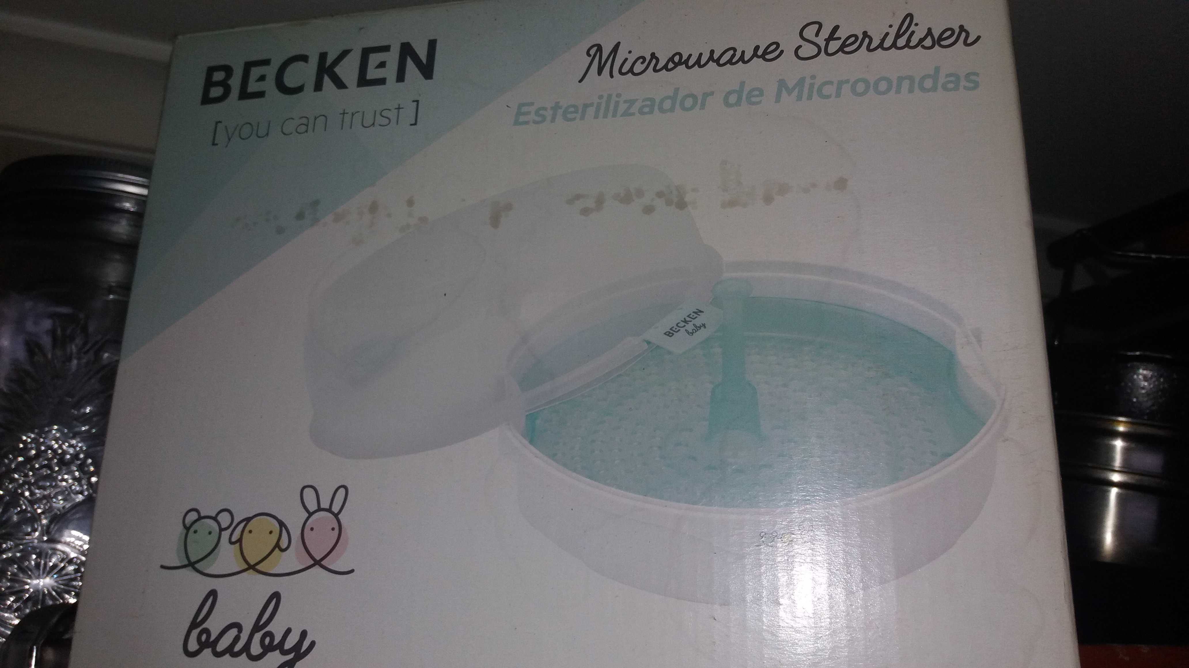 Esterilizador de biberons para microondas