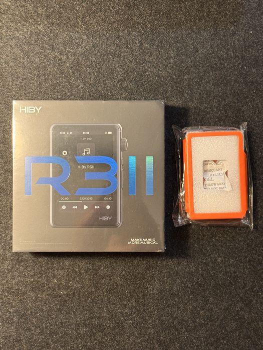 Hiby R3 2025 odtwarzacz muzyki + etui