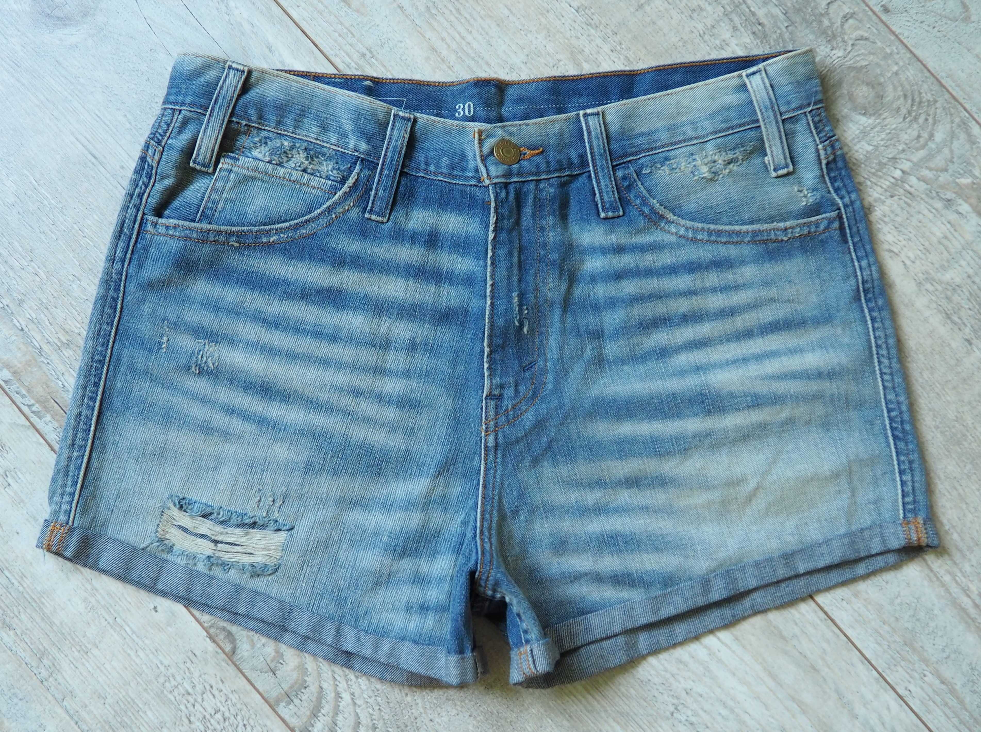 LEVI'S_szorty spodenki damskie_jeansowe_W30