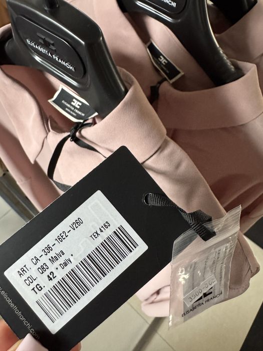 Блуза Elisabetta franchi оригінал оригинал блузка рубашка пудра