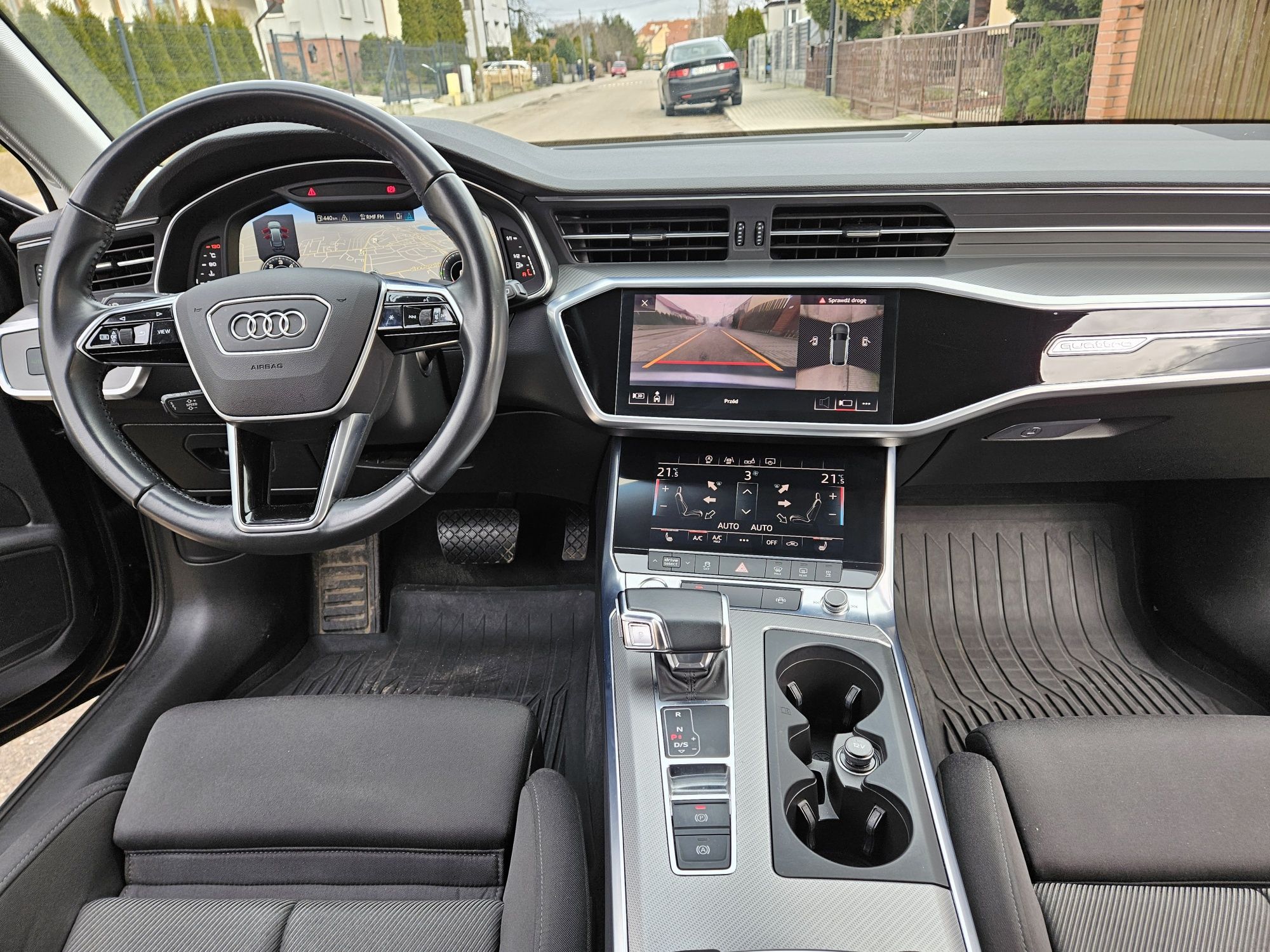 Audi a6 c8 4.0 Tdi 204 km 2019 rok Quattro Virtual kamery 360 radary