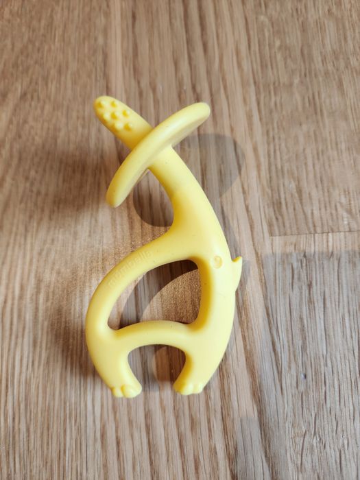 Gryzak mombella słoń słonik żółty