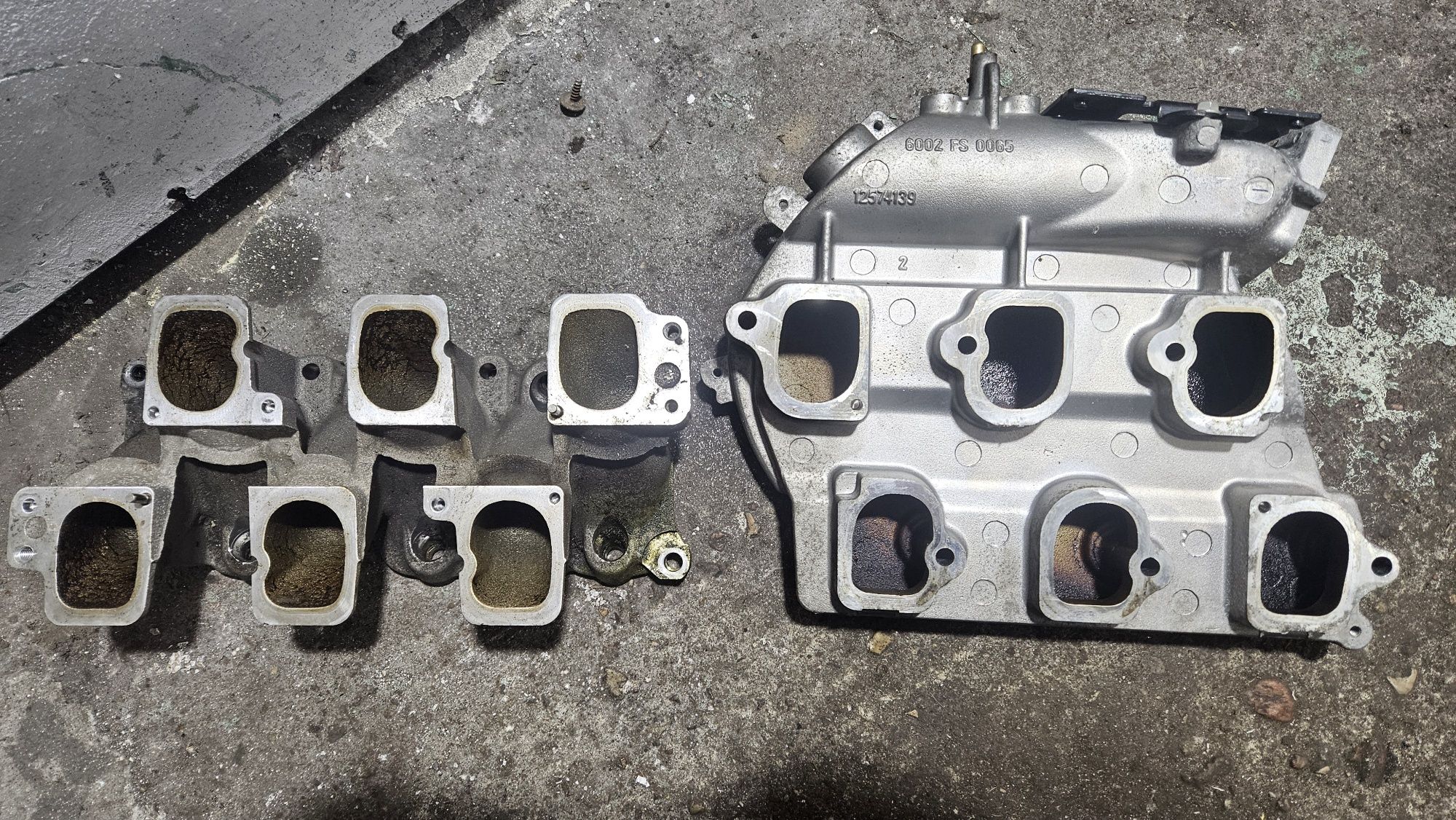 Kolektor ssący dolotowa z28net 2.8 V6 opel vectra c signum saab 9-3