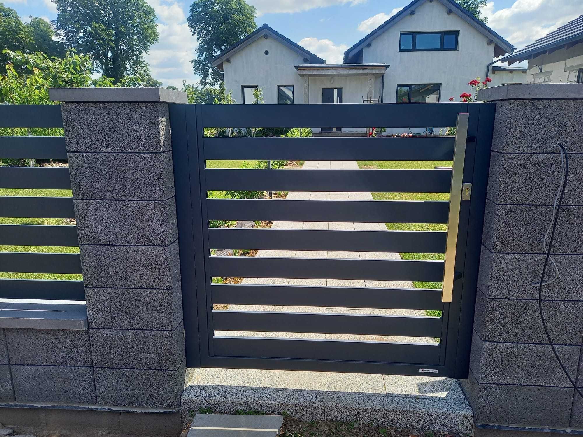 .. Przęsło ogrodzeniowe profil 120x20 płot palisadowy, wysoka jakość!