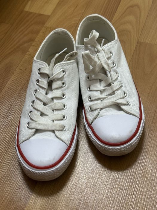 Кеди білі жіночи, кросівки, кеды женские белые 37