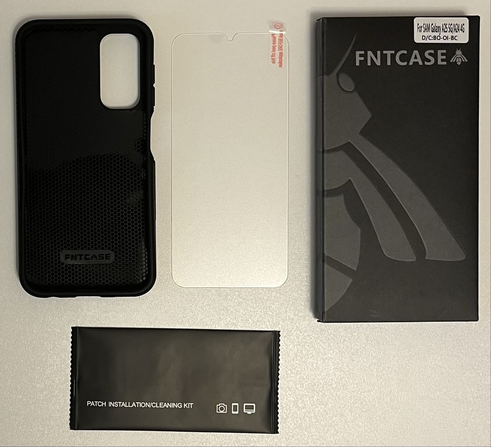 Etui Pancerne FNTCASE Samsung Galaxy A24/A25 5G Czarne
