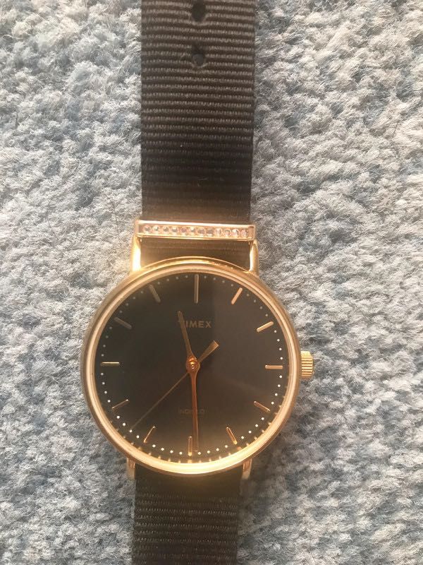 Zegarek damski złoty Timex Essential fartfield jak nowy