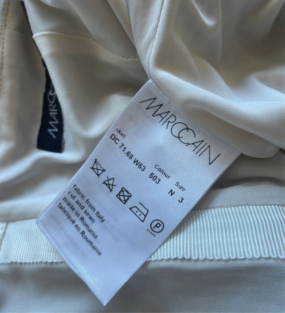 Marc Cain spódnica premium wełna wełniana wool
