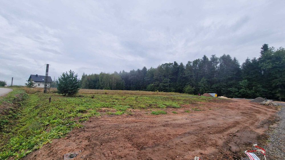 Działka budowlana 1213 m² – Nowek, gm. Łopuszno