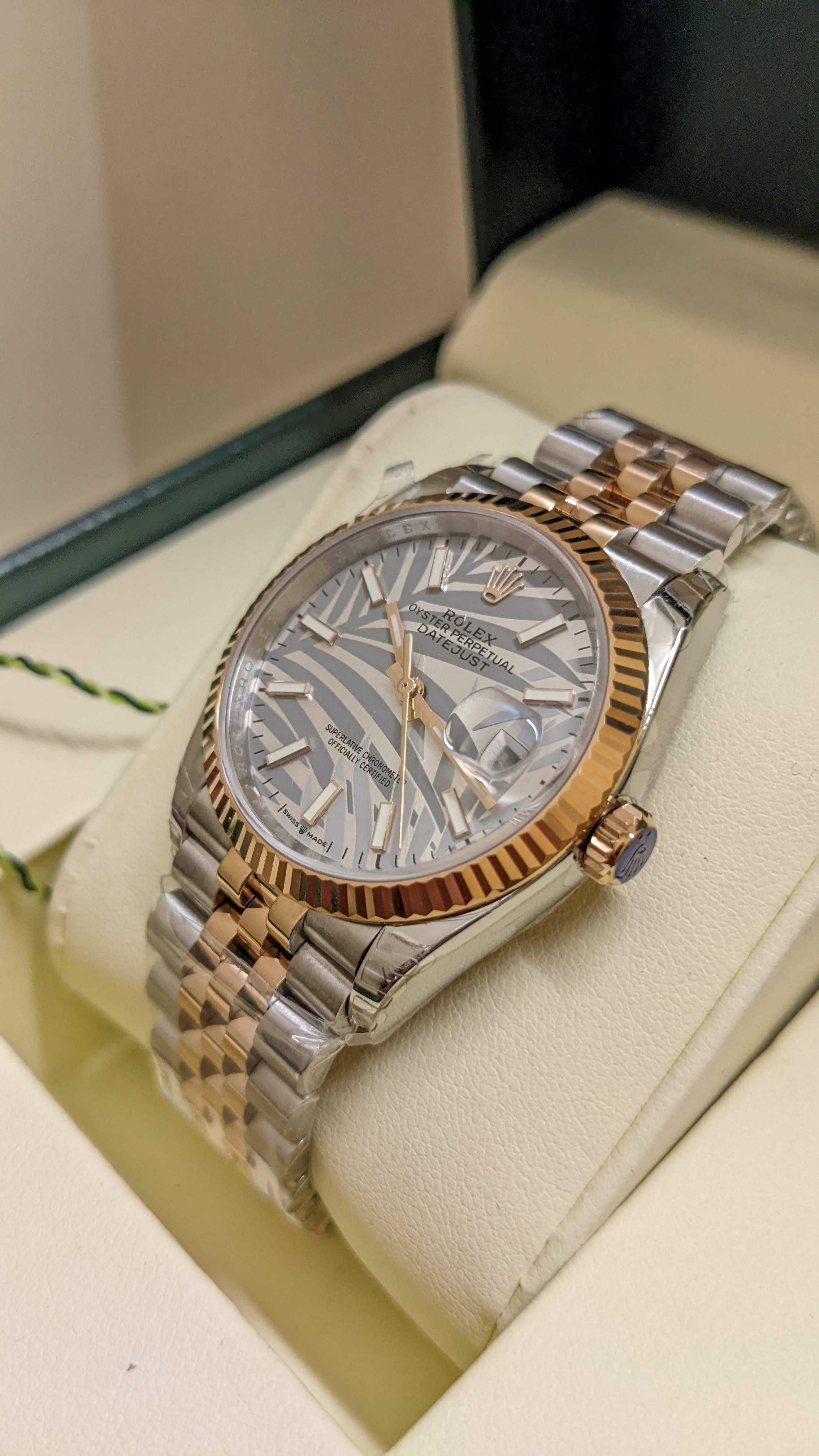 Rolex Datejust 38mm 18K Everose gold 904L Cal.3235 в наявності