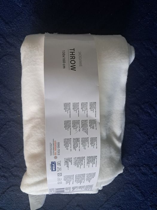 Kocyk polarowy nowy 130x160