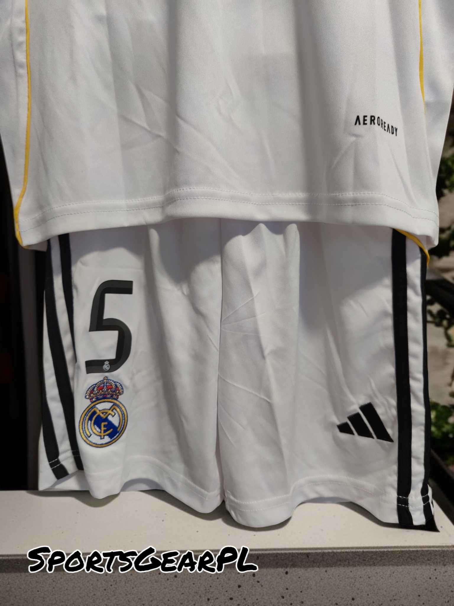 25/26 Bellingham #5 / Vini  Jr. #7 / REAL MADRYT Komplet Dom / Wyjazd