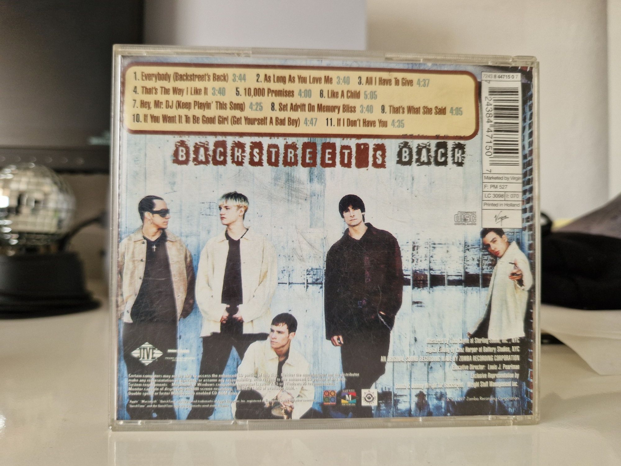 Backstreet Boys - Backstreet Back CD