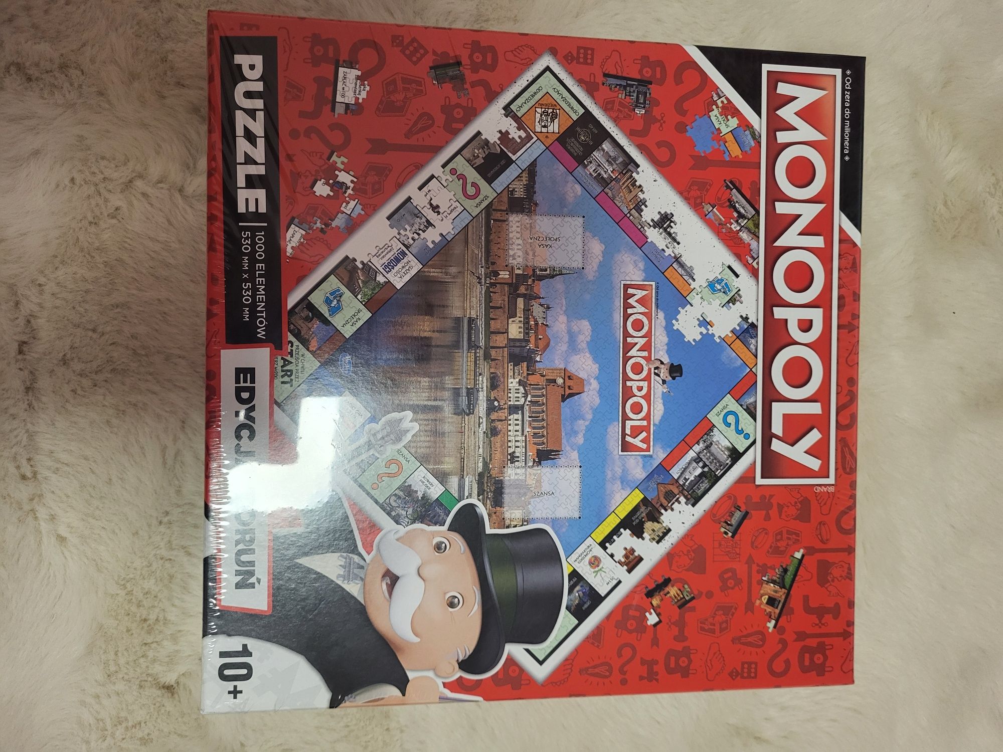 Puzzle Monopoly edycja Toruń