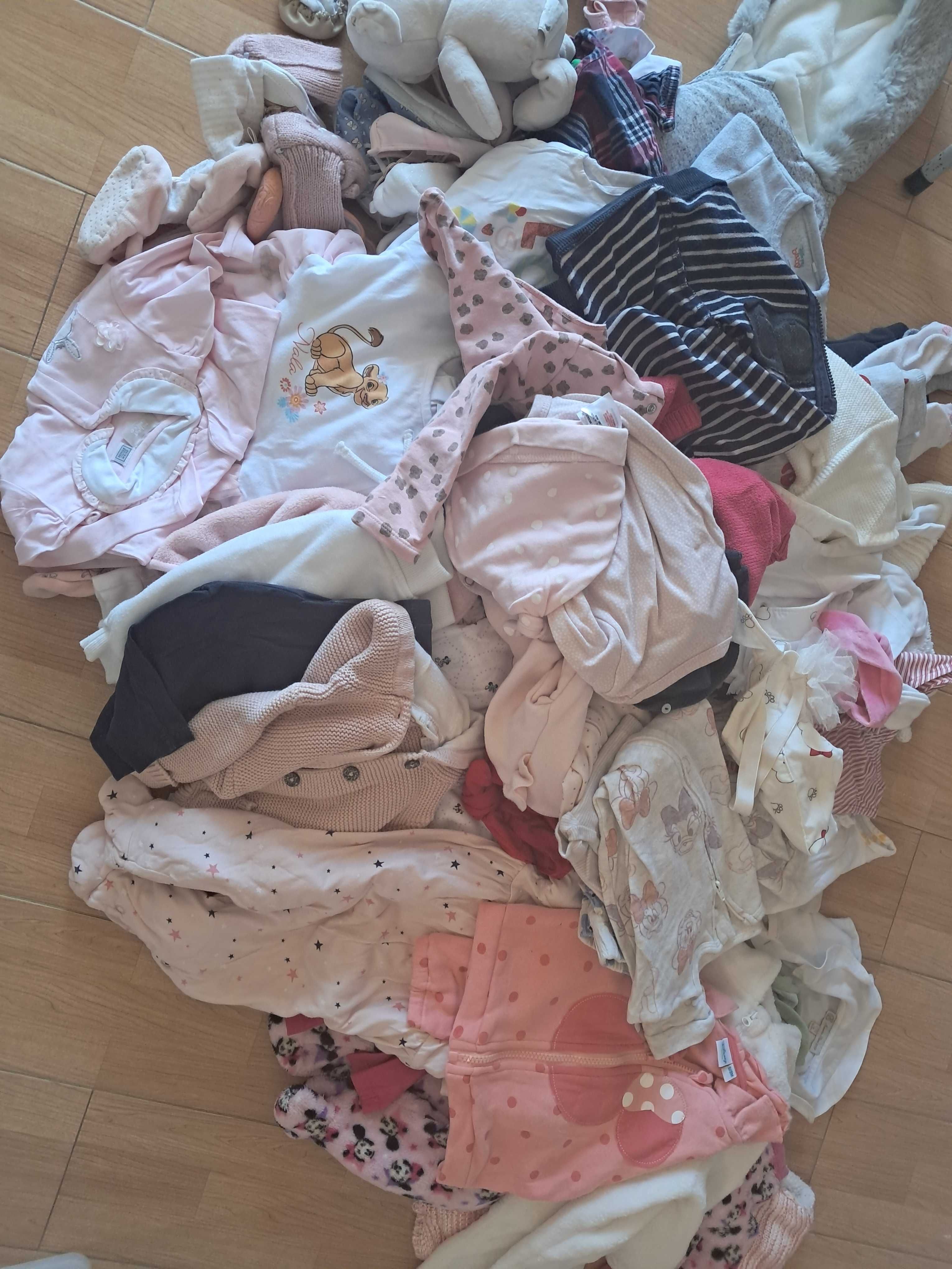 Sacos de roupa de menina bebé