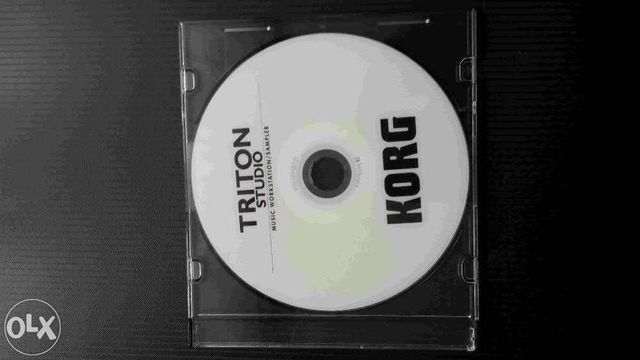 Korg Triton Studio Instrukcja PL Plyta CD korg