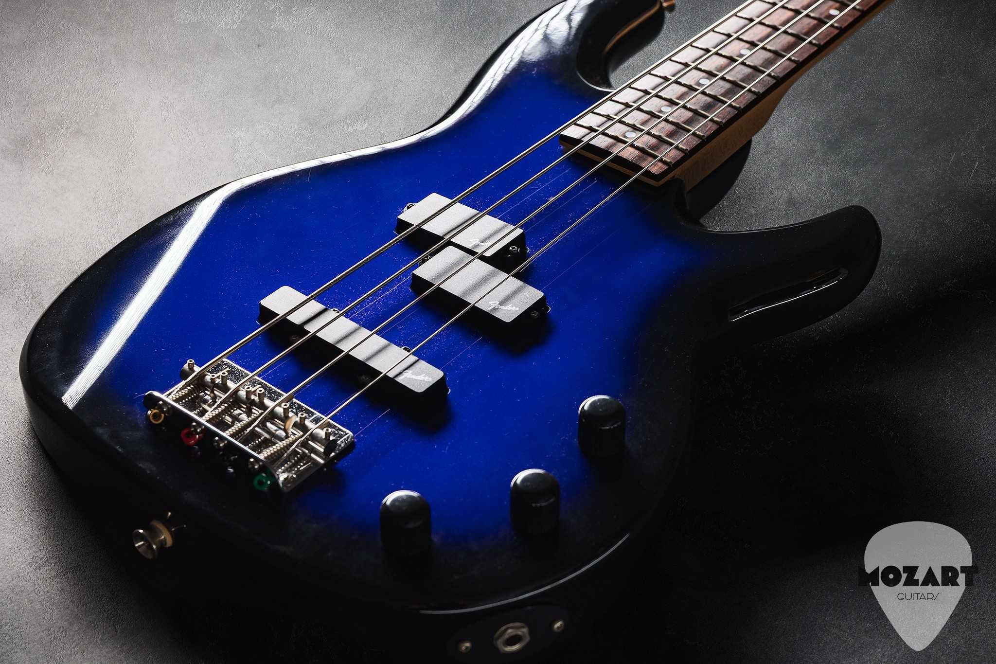 Squier SPJM-94 Precision Bass Medium scale Blue Burst MiJ 94-95