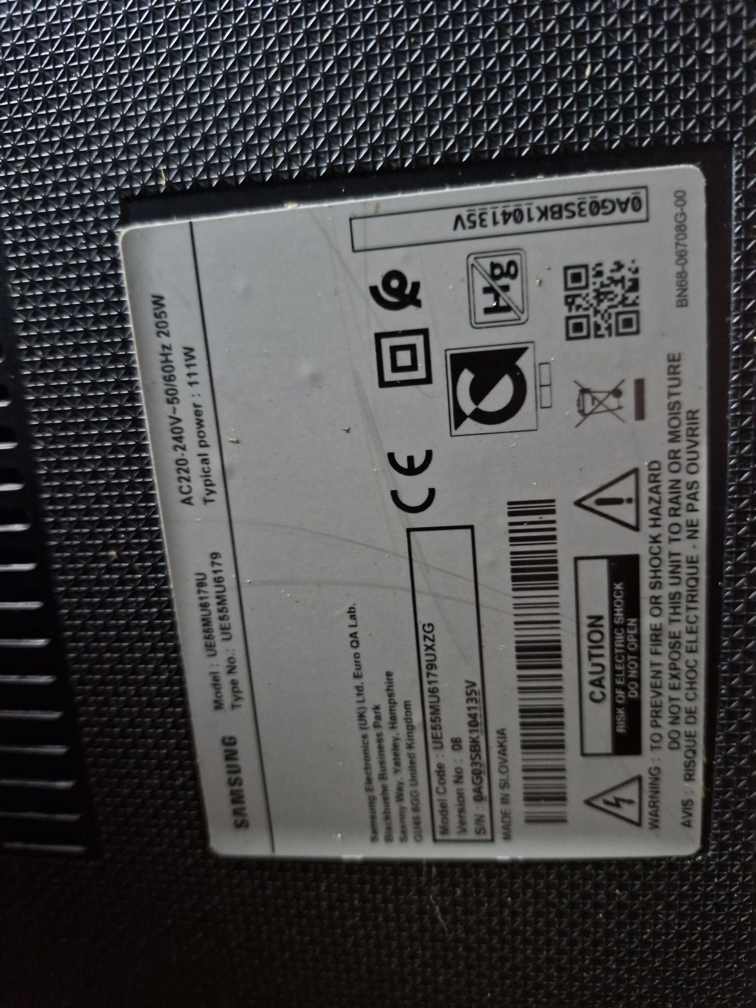 Telewizor Samsung UE55MU6179U