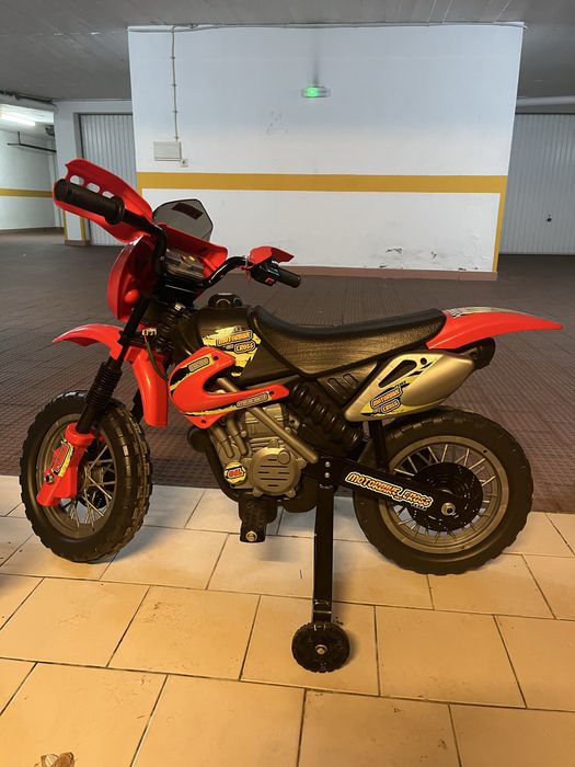 Mota elétrica criança - Feber Motorbike Cross 400F 6V