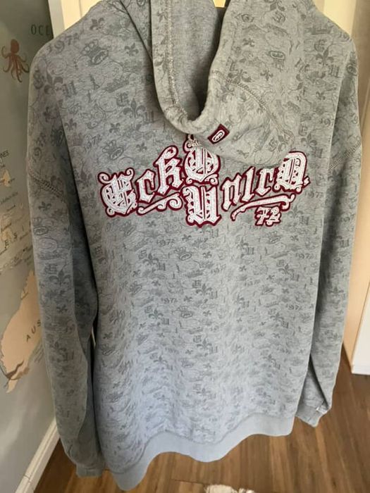 ecko unltd zip hoodie rap/sk8/hip hop