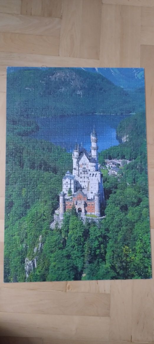 puzzle krajobrazy Zamek