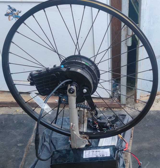 Электро наборы"Mxus"350-500w. 36/48V LI-ION.12,8Аh.В ОБОДЕ24,26,28,29"