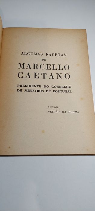 Algumas Facetas de Marcello Caetano - Beirão da Serra