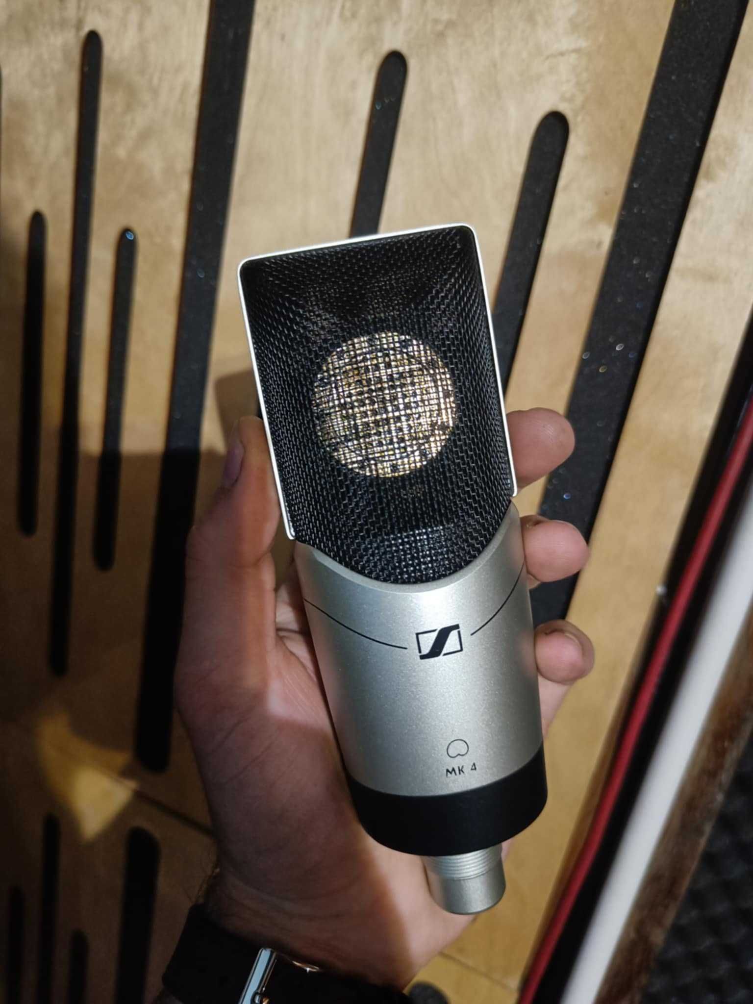 Mikrofon pojemnościowy Sennheiser MK4 wokalny lektorski do studia