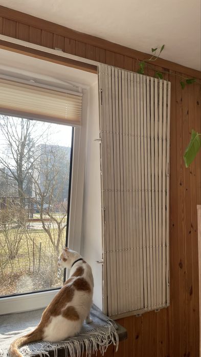 Krata antywlamaniowa rozsuwana nożycowa na okno