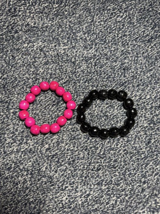 Деревʼяні браслети на резинці