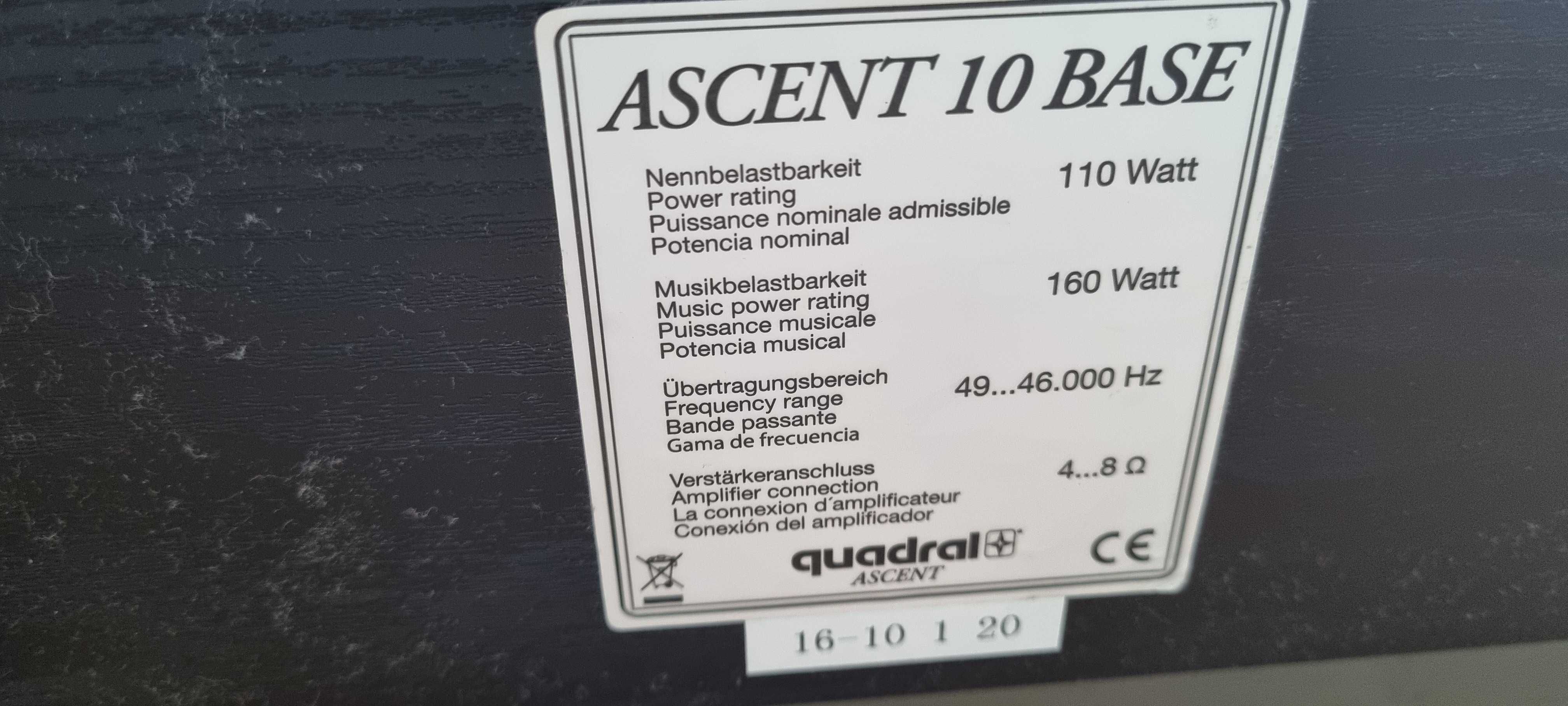 Amplituner Denon X4000 i zestaw głośników 5.0 Quadral ascent 80