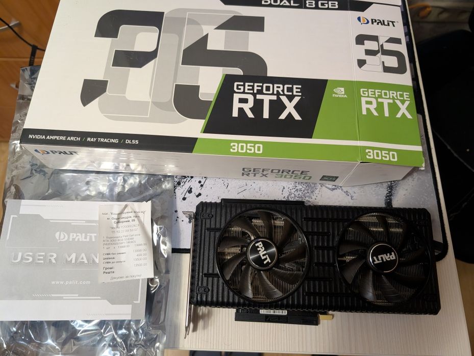 Відеокарта rtx 3050