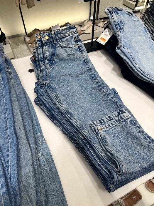 Джинси жіночі Zara MOM FIT z1975 high-waist denim