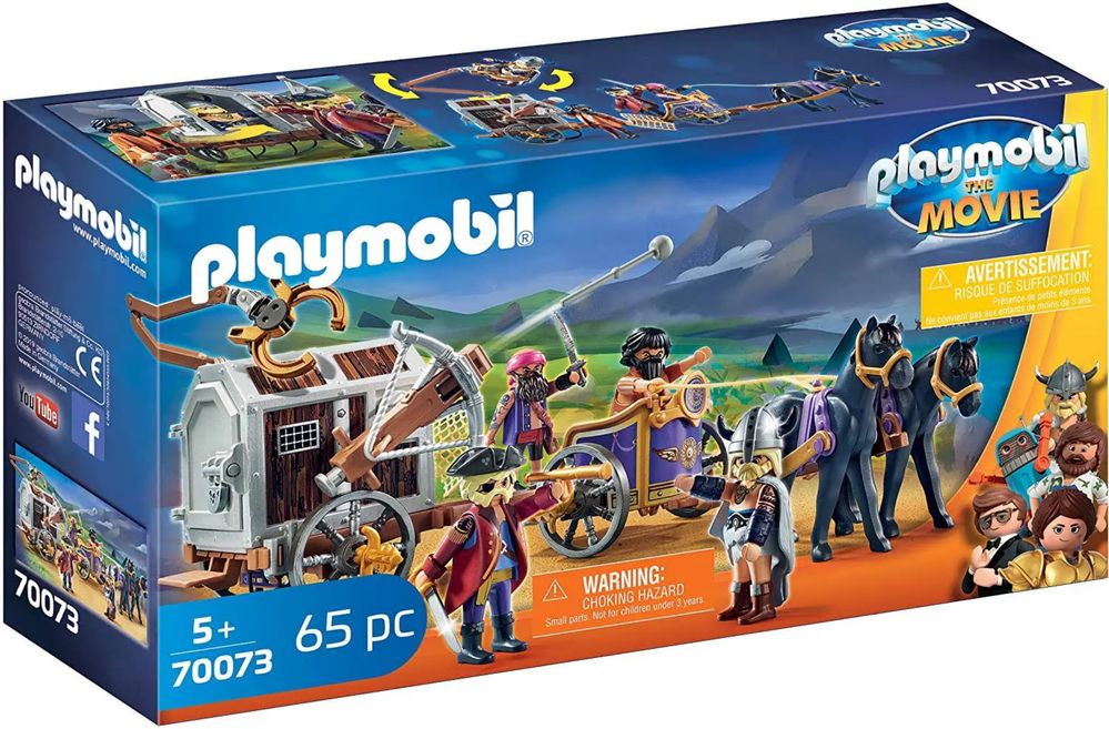 Playmobil 70073 Charlie i powóz rzezimieszków NOWY