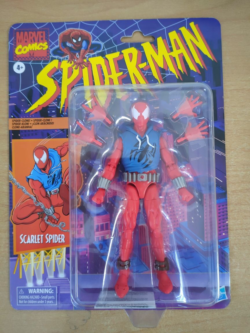 ФІгура Багряний Павук Marvel Legends Retro Scarlet Spider